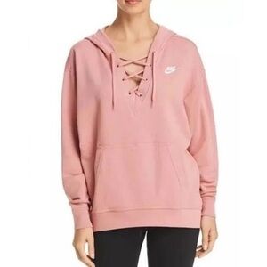 Nike Lace Up Sweatshirt